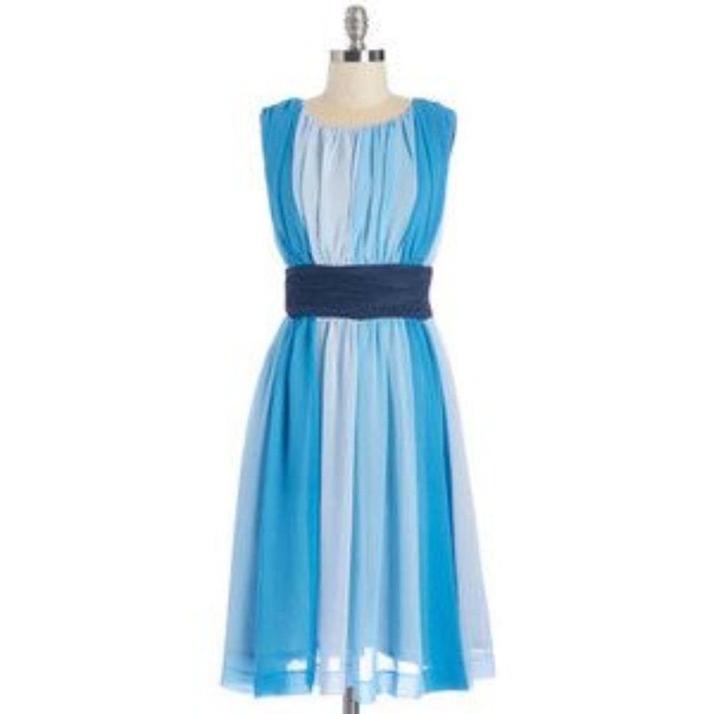 ModCloth Geode Blue Dress